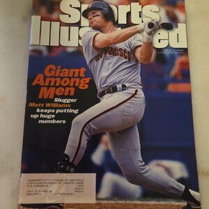 Sports Illustrated Matt Williams Giant Among Men June 5, 1995